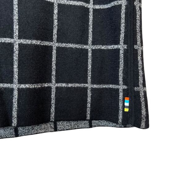 SMARTWOOL Merino Wool Blend Skirt in Black Women's Size Large - Picture 2 of 6